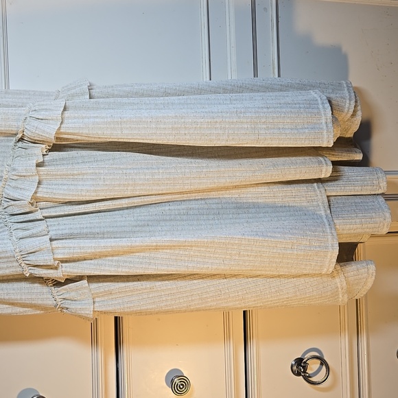 Free People Beach Rosaline Tunic Swing Halter Ruffle Trim Oversized Dress NWOT - Picture 5 of 15